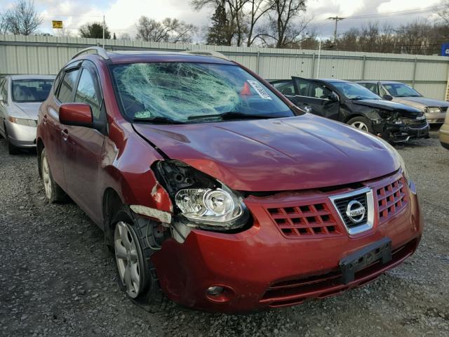 JN8AS58V29W170709 - 2009 NISSAN ROGUE S RED photo 1