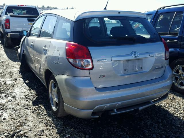 2T1KR32E64C203074 - 2004 TOYOTA COROLLA MA SILVER photo 3