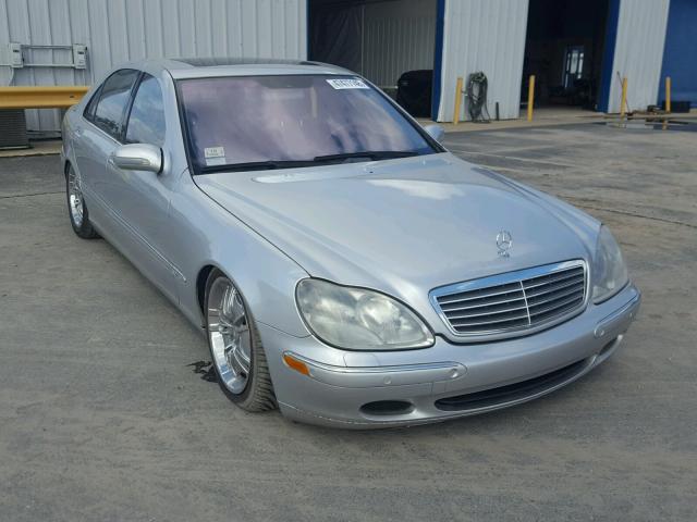WDBNG78J22A245143 - 2002 MERCEDES-BENZ S 600 SILVER photo 1