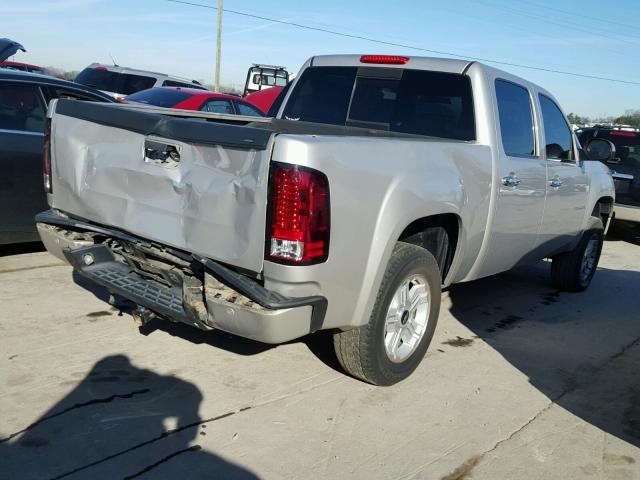 2GTEK638671726044 - 2007 GMC NEW SIERRA SILVER photo 4