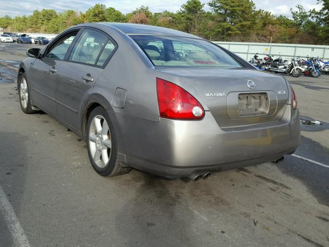 1N4BA41E65C849424 - 2005 NISSAN MAXIMA SE GRAY photo 3