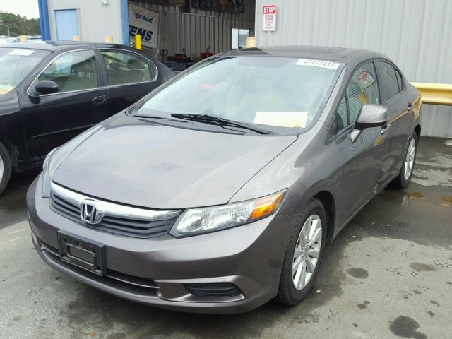 19XFB2F81CE301420 - 2012 HONDA CIVIC EX Boz foto 2