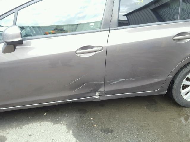 19XFB2F81CE301420 - 2012 HONDA CIVIC EX Boz foto 9