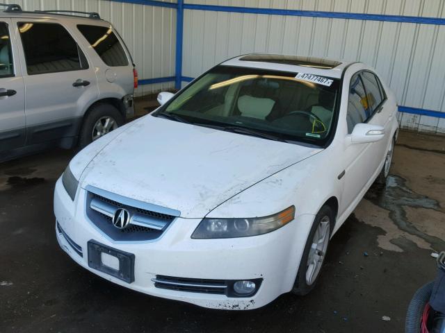 19UUA66278A030758 - 2008 ACURA TL WHITE photo 2