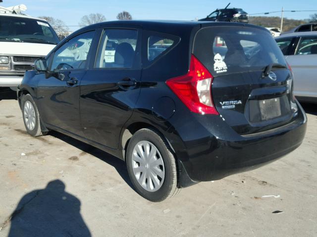 3N1CE2CP7EL401724 - 2014 NISSAN VERSA NOTE BLACK photo 3