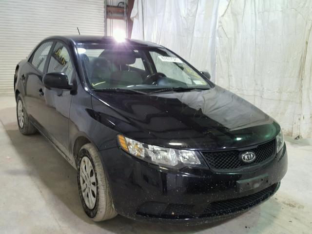 KNAFT4A21A5115779 - 2010 KIA FORTE LX BLACK photo 1