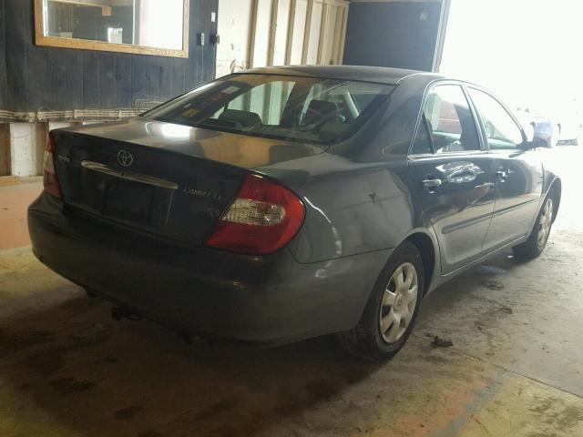 4T1BE32K62U510712 - 2002 TOYOTA CAMRY LE 绿色 照片 4