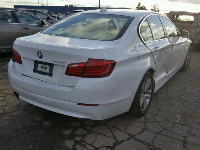 WBAXH5C55CDW05637 - 2012 BMW 528 XI WHITE photo 4