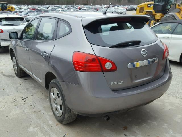 JN8AS5MT1BW167715 - 2011 NISSAN ROGUE S CHARCOAL photo 3