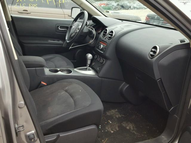 JN8AS5MT1BW167715 - 2011 NISSAN ROGUE S CHARCOAL photo 5