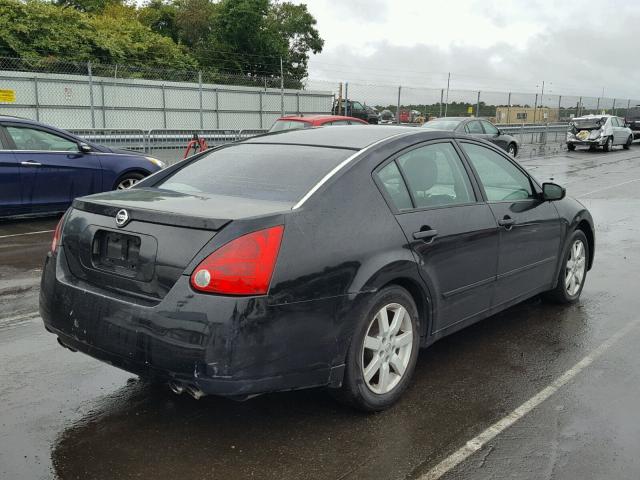 1N4BA41E35C845542 - 2005 NISSAN MAXIMA SE BLACK photo 4