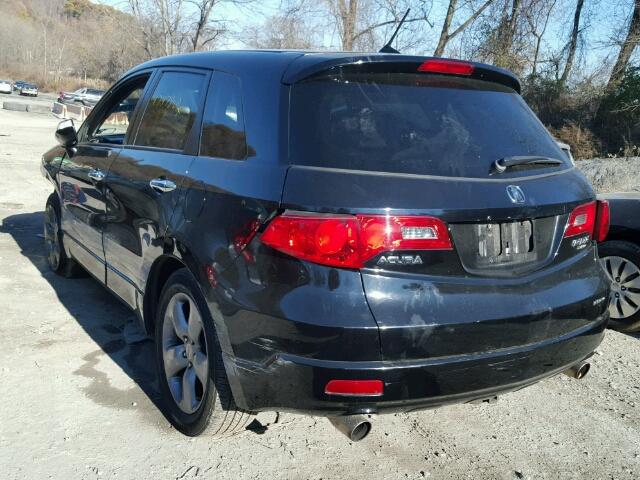 5J8TB18507A021059 - 2007 ACURA RDX TECHNO BLACK photo 3