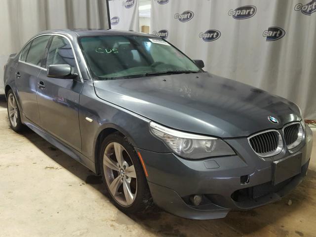 WBANU53518CT00278 - 2008 BMW 528 I CHARCOAL photo 1