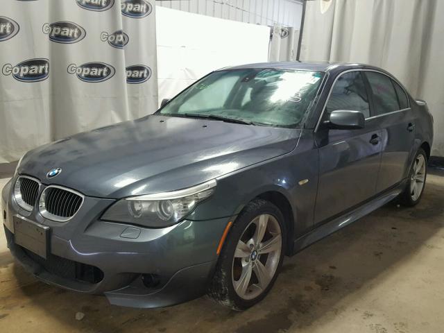 WBANU53518CT00278 - 2008 BMW 528 I CHARCOAL photo 2