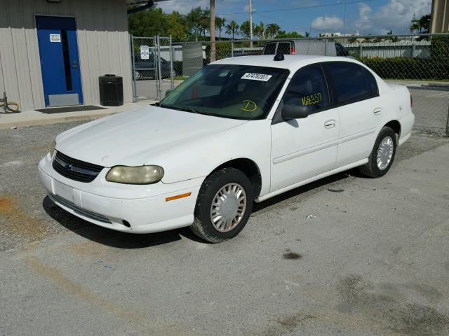 1G1ND52J1Y6179454 - 2000 CHEVROLET MALIBU WHITE photo 2