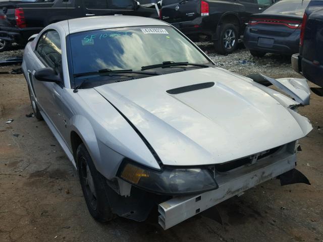 1FAFP40421F153404 - 2001 FORD MUSTANG SILVER photo 1