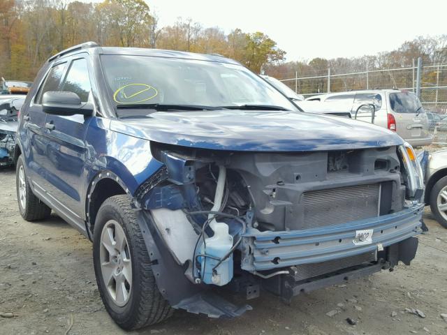 1FMHK7B87CGA30161 - 2012 FORD EXPLORER BLUE photo 1