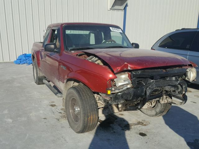 1FTZR15XXYPA43319 - 2000 FORD RANGER SUP RED photo 1