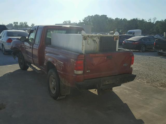 1FTZR15XXYPA43319 - 2000 FORD RANGER SUP RED photo 3