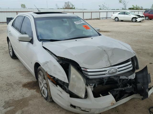 3FAHP08178R101839 - 2008 FORD FUSION SEL WHITE photo 1