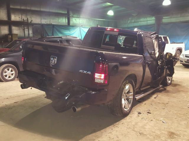 1C6RR7MT9DS689175 - 2013 RAM 1500 SPORT BLACK photo 4