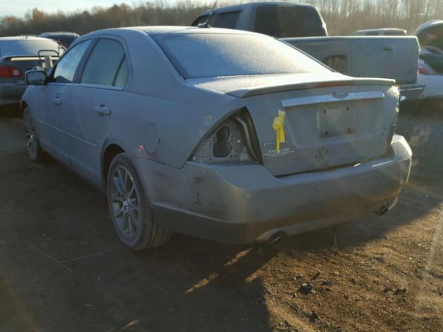 3FAHP08129R134183 - 2009 FORD FUSION SEL GRAY photo 3