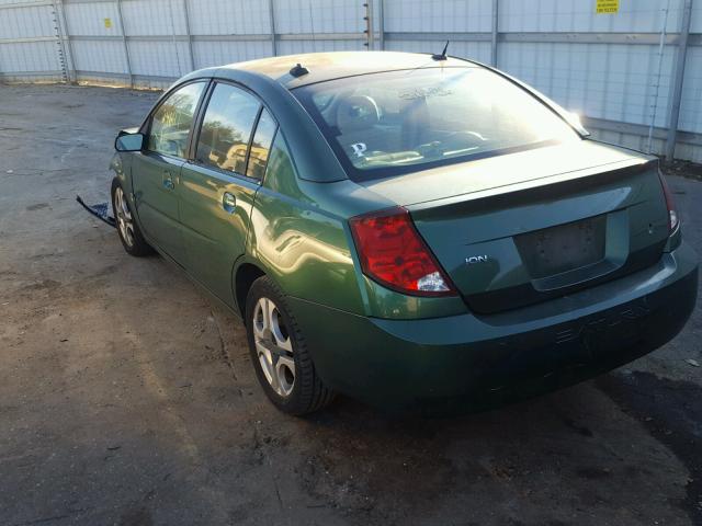 1G8AL54F94Z191923 - 2004 SATURN ION LEVEL GREEN photo 3