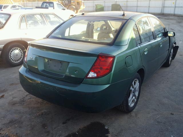 1G8AL54F94Z191923 - 2004 SATURN ION LEVEL GREEN photo 4