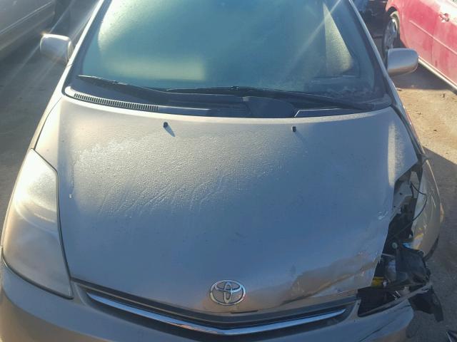 JTDKB20U663160375 - 2006 TOYOTA PRIUS SILVER photo 7