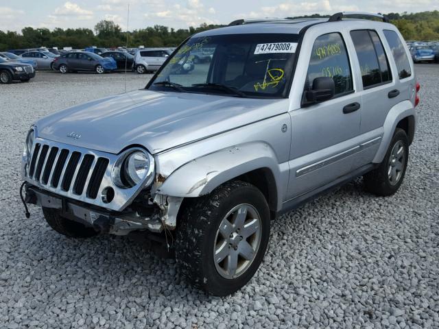 1J4GL58K66W116764 - 2006 JEEP LIBERTY LI SILVER photo 2