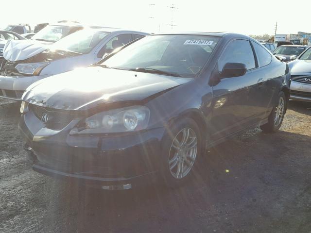 JH4DC548X6S008236 - 2006 ACURA RSX BLACK photo 2