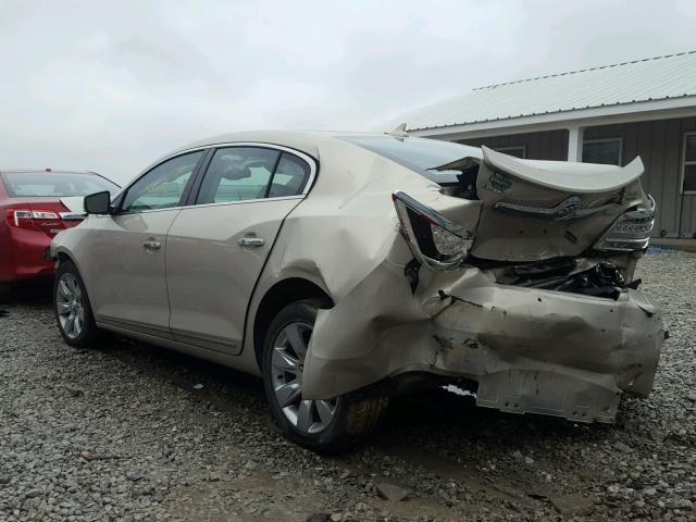 1G4GC5EC2BF342860 - 2011 BUICK LACROSSE C TAN photo 3