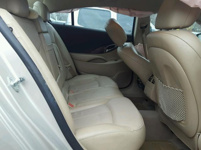 1G4GC5EC2BF342860 - 2011 BUICK LACROSSE C TAN photo 6