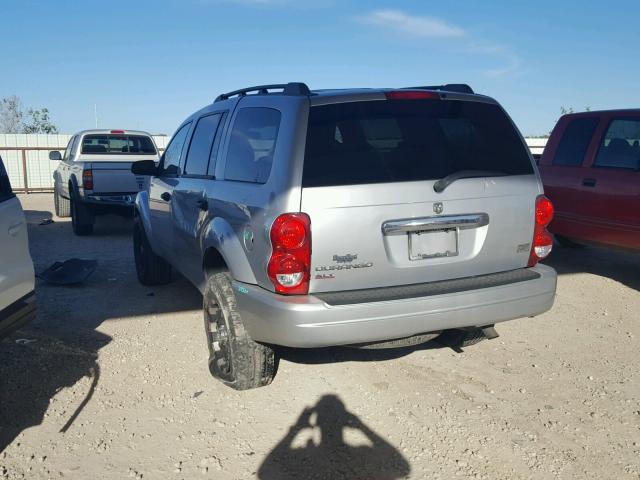 1D4HD48D15F604394 - 2005 DODGE DURANGO SL SILVER photo 3