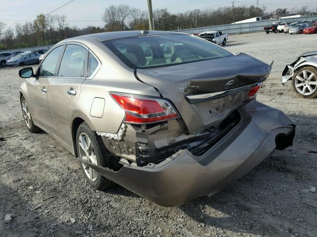 1N4AL3AP1FC225016 - 2015 NISSAN ALTIMA 2.5 GRAY photo 3