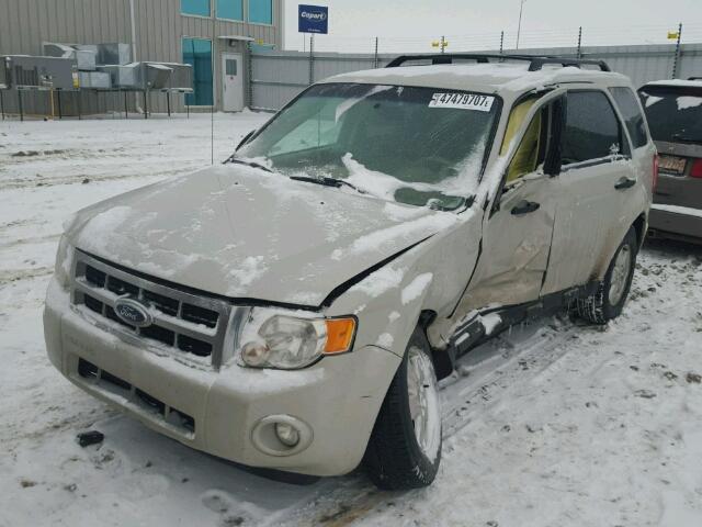 1FMCU03Z38KA31752 - 2008 FORD ESCAPE XLT TAN photo 2