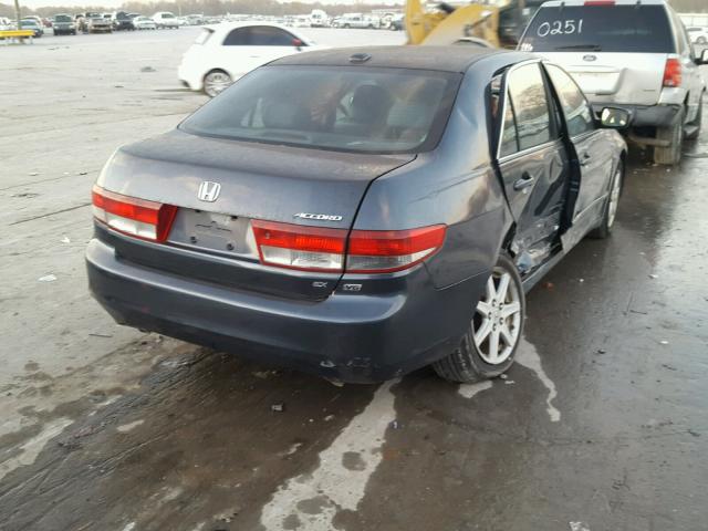 1HGCM66554A069730 - 2004 HONDA ACCORD EX BLACK photo 4