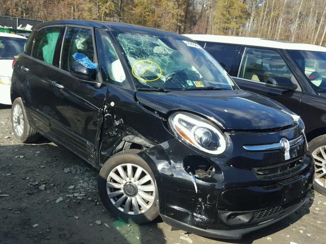 ZFBCFABH5EZ002689 - 2014 FIAT 500L EASY BLACK photo 1