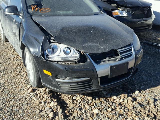 3VWST81K66M010260 - 2006 VOLKSWAGEN JETTA TDI BLACK photo 9