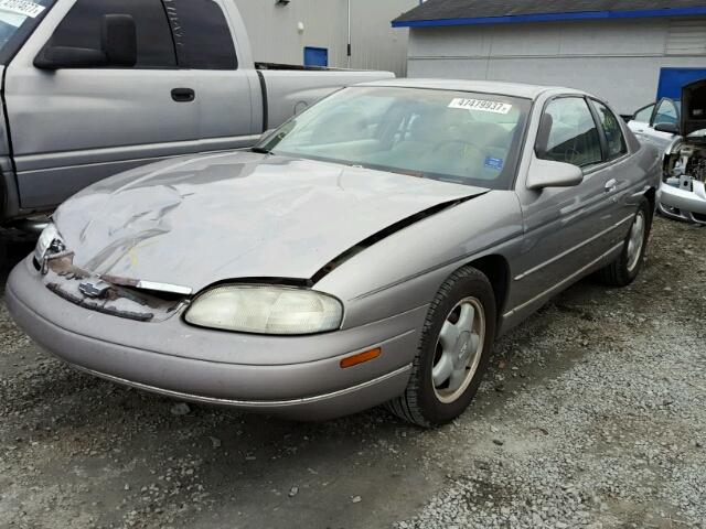 2G1WW12M7V9332148 - 1997 CHEVROLET MONTE CARL ოქროსფერი ფოტო 2