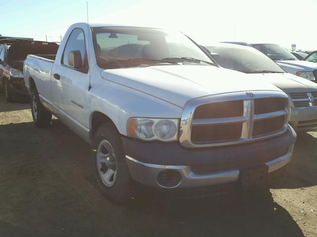 1D7HA16K23J577325 - 2003 DODGE RAM 1500 S WHITE photo 1