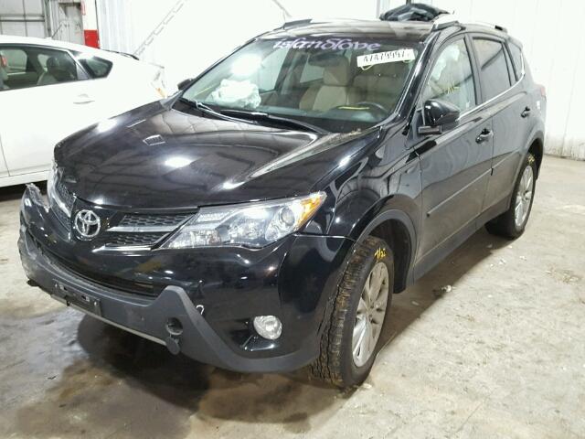 2T3DFREV1DW117449 - 2013 TOYOTA RAV4 LIMIT BLACK photo 2