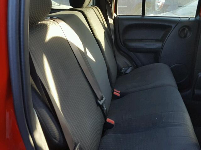 1J4GL48K93W567662 - 2003 JEEP LIBERTY SP RED photo 6