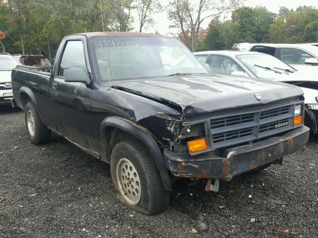 1B7FL66XXKS143456 - 1989 DODGE DAKOTA SPO BLACK photo 1