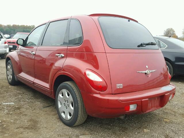 3A4FY58B96T215243 - 2006 CHRYSLER PT CRUISER RED photo 3