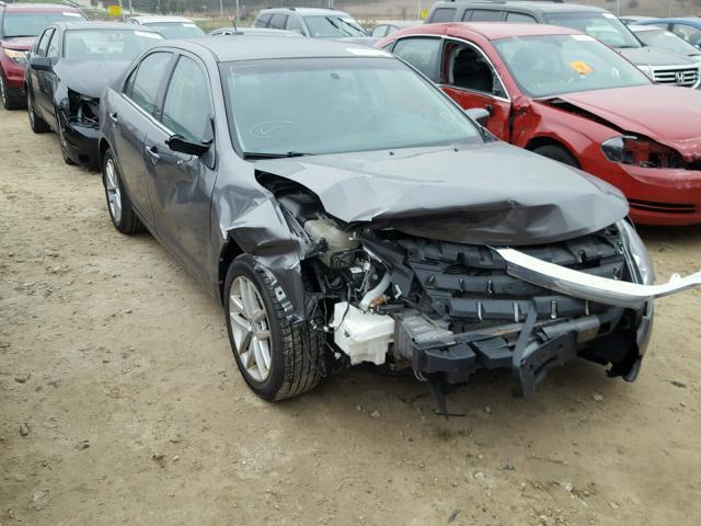 3FAHP0JA0CR126035 - 2012 FORD FUSION SEL GRAY photo 1