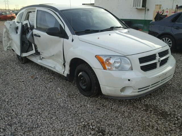 1B3HB48BX7D288222 - 2007 DODGE CALIBER SX WHITE photo 1