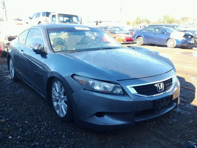 1HGCS22808A012792 - 2008 HONDA ACCORD EXL GRAY photo 1