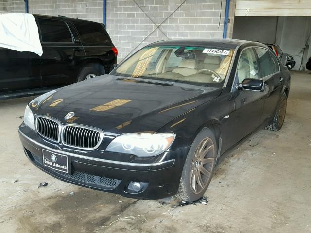 WBAHN835X6DT63530 - 2006 BMW 750 LI BLACK photo 2