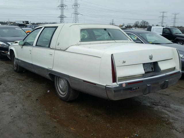 1G6DW52P9RR710890 - 1994 CADILLAC FLEETWOOD WHITE photo 3